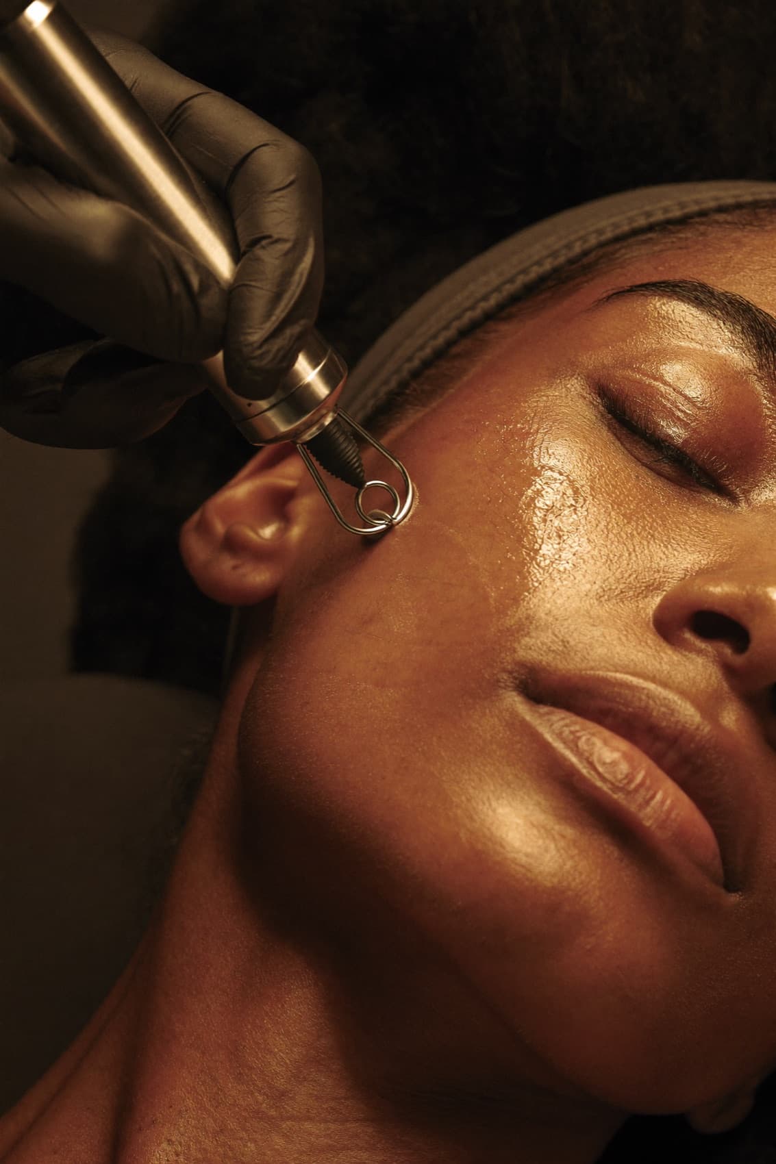 Luxury skincare treatment